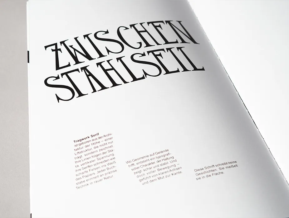 Inhaltsseite des Specimens
